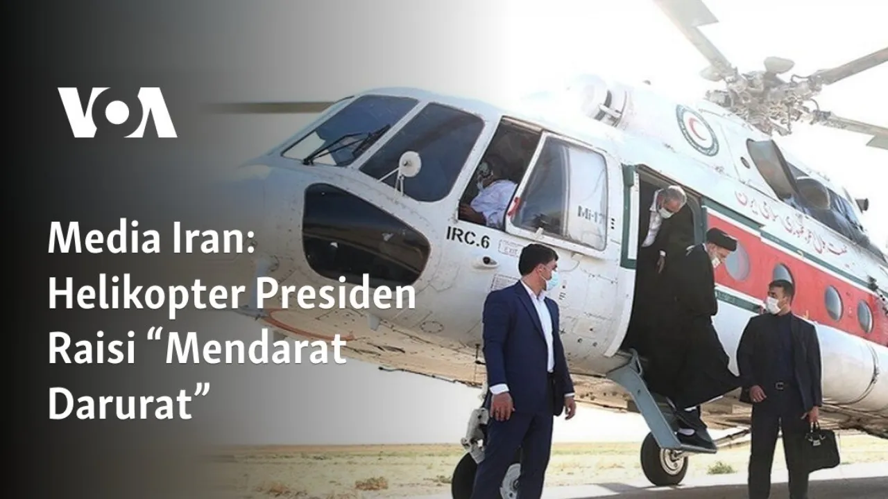 Jatuhnya Helikopter Yang Di Tumpangi Presiden Iran Ebrahim Raisi Beserta Rombongannya