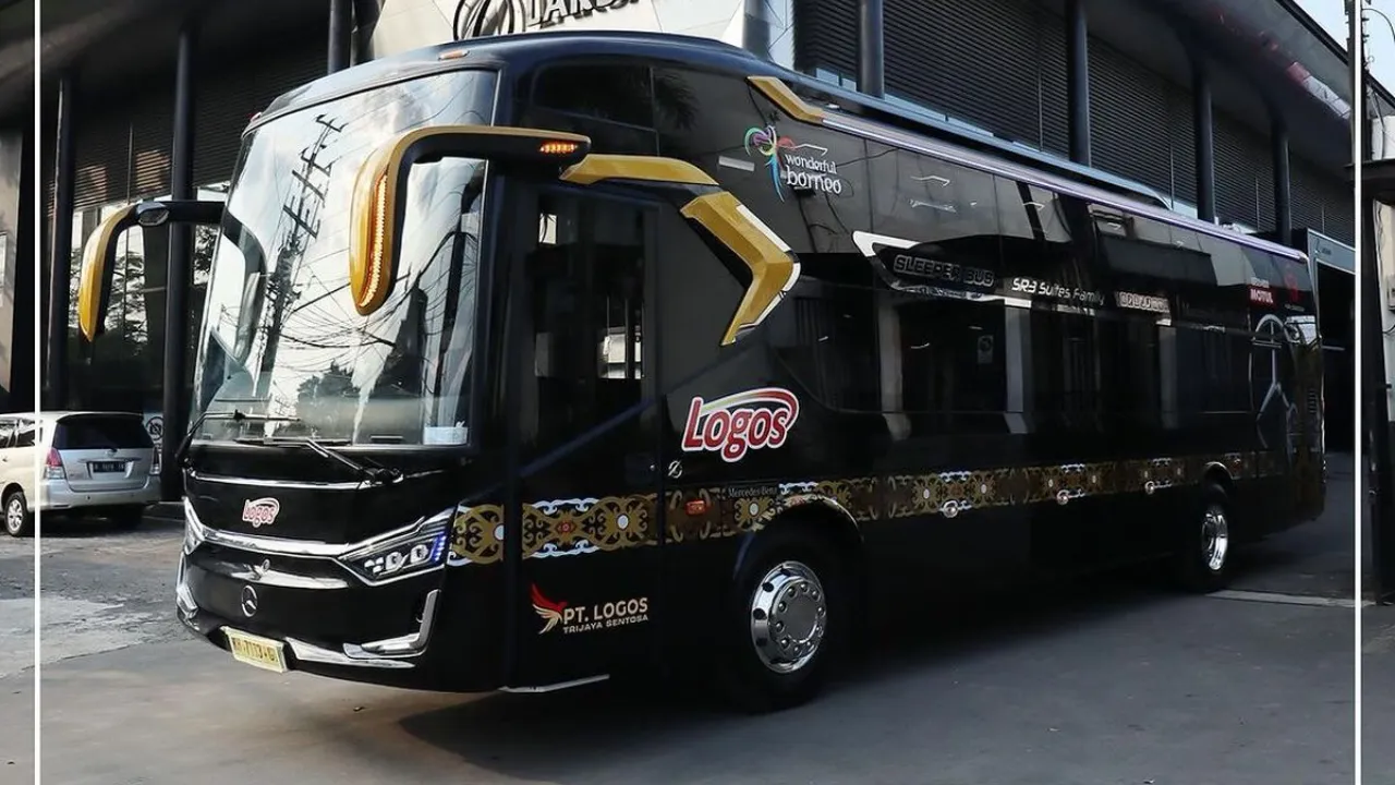 PT PO Logos Luncurkan Sleeper Bus Terbaru dengan Desain Lebih Glamor