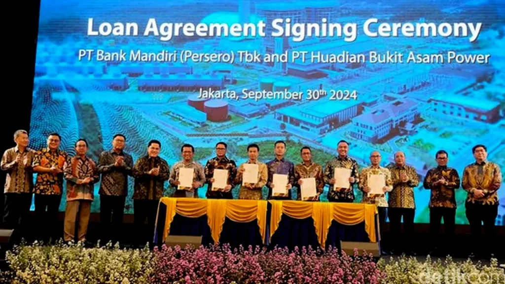 Bank Mandiri Dukung Fasilitas Kredit Bukit Asam Senilai Rp 192 Triliun